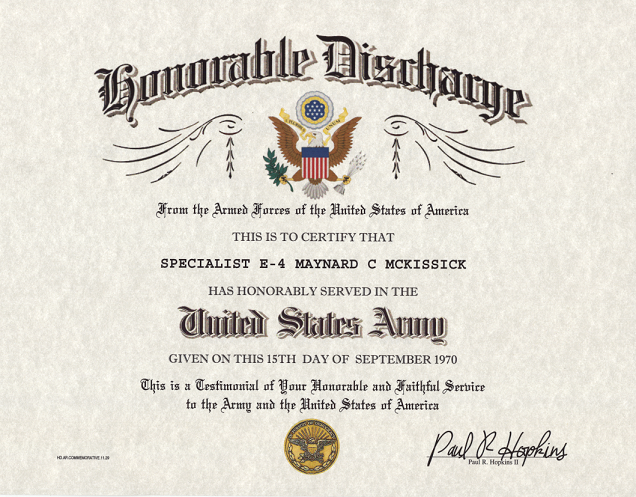 us-army-honorable-discharge-certificate